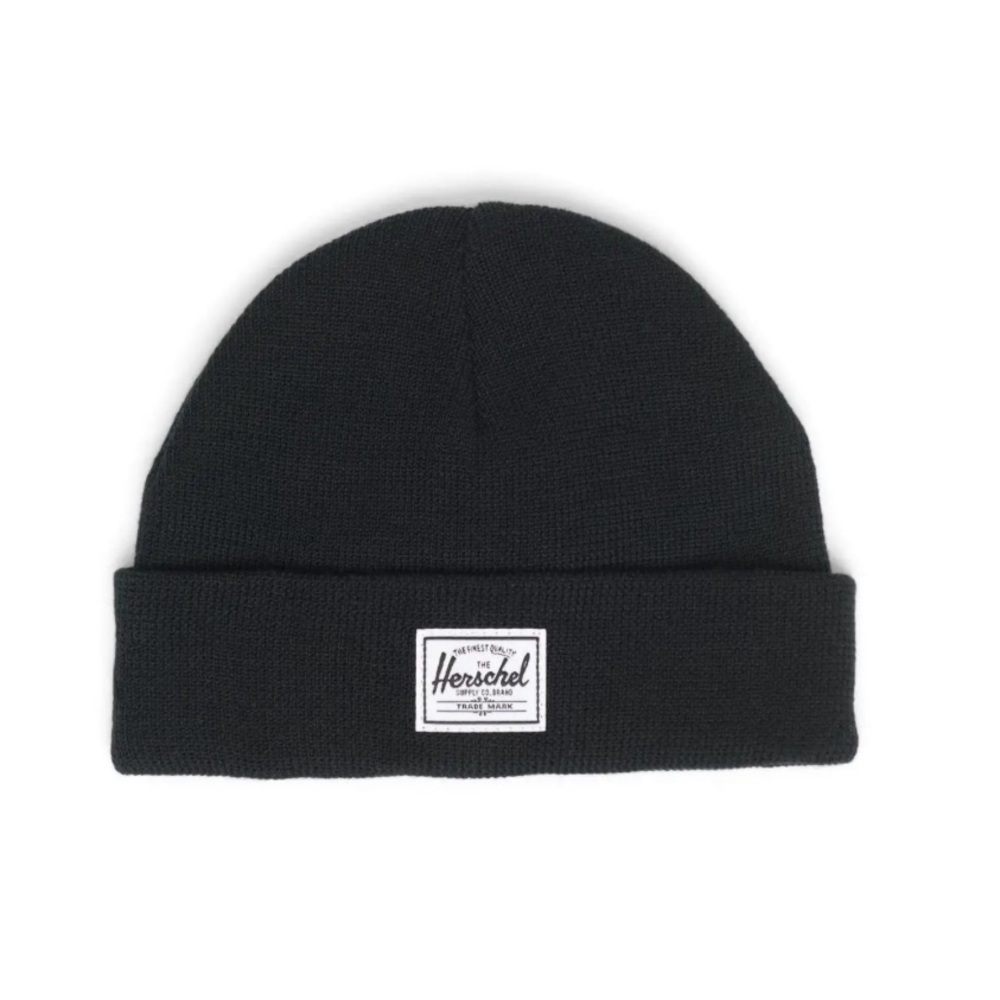 Herschel Supply Company Baby Beanie Black 6-18 month Infant Winter Hat Toque